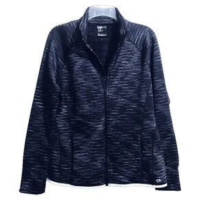 GAP GAPFit Athletic Track Gym Running Zippered Jacket sz M